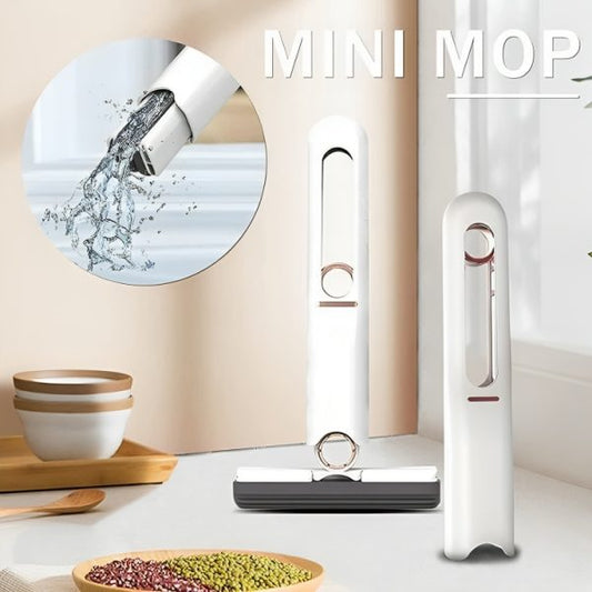 Portable Mini Mop For Kitchen Cleaning, Desk Cleaner, Glass Cleaner Mop, Home and Car Cleaning Mop