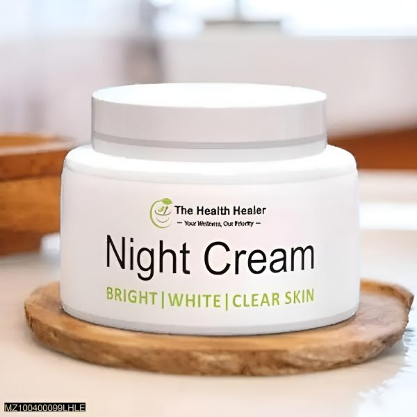 Pack Of 02 | The Health Healer Night Cream 50 Ml And Whitening Cream 30ml For Private Areas & Private Part – Effective Brightening For Underarms And Sensitive Area For Men And Women | 7 Days Results