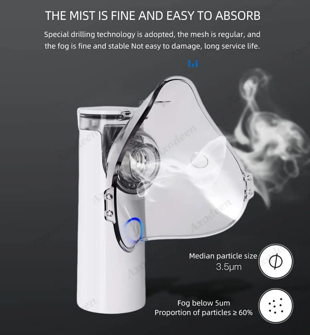 Portable Nebulizer For Asthma, Rechargeable Inhaler Nebulizer Machine For Kids And Adults, Medical asthma nebulizer