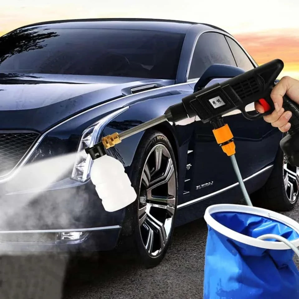 BLACK & DECKER Imported Cordless High Pressure Washer with Lithium Battery Power for Cars and Solar Panels