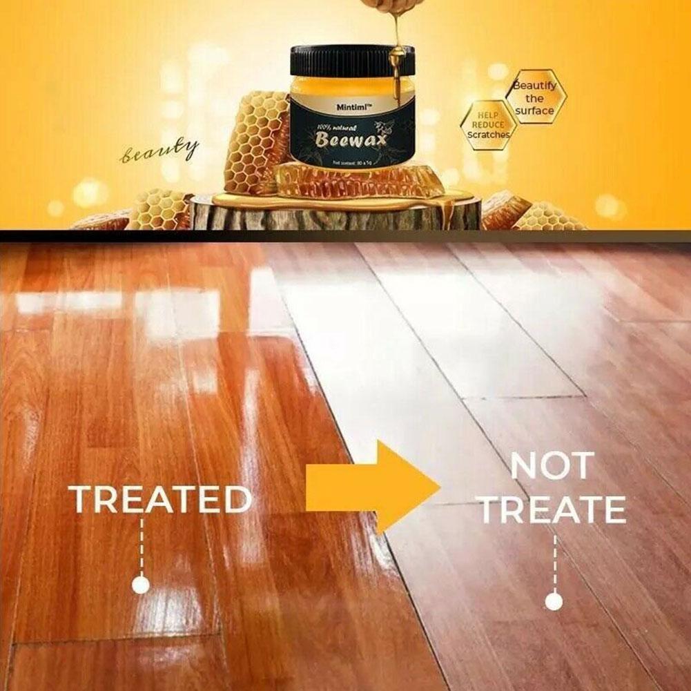 Beeswax Furniture Polish ,Wood Seasoning Beeswax, Complete Solution Furniture Care 1 Polishing Beeswax