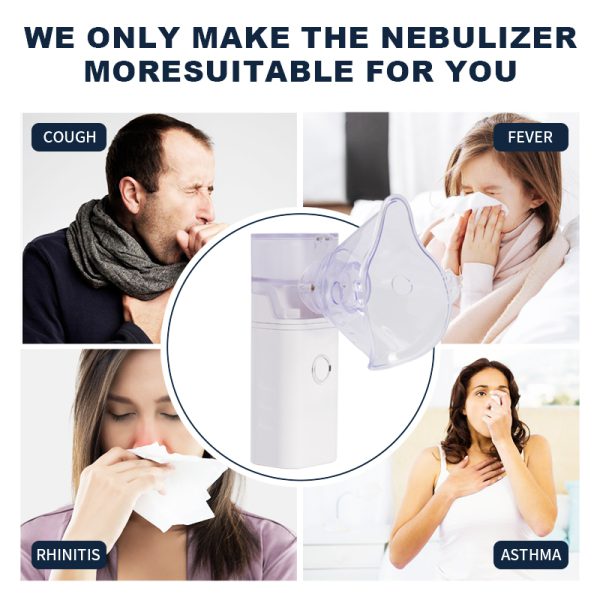 Portable Nebulizer For Asthma, Rechargeable Inhaler Nebulizer Machine For Kids And Adults, Medical asthma nebulizer